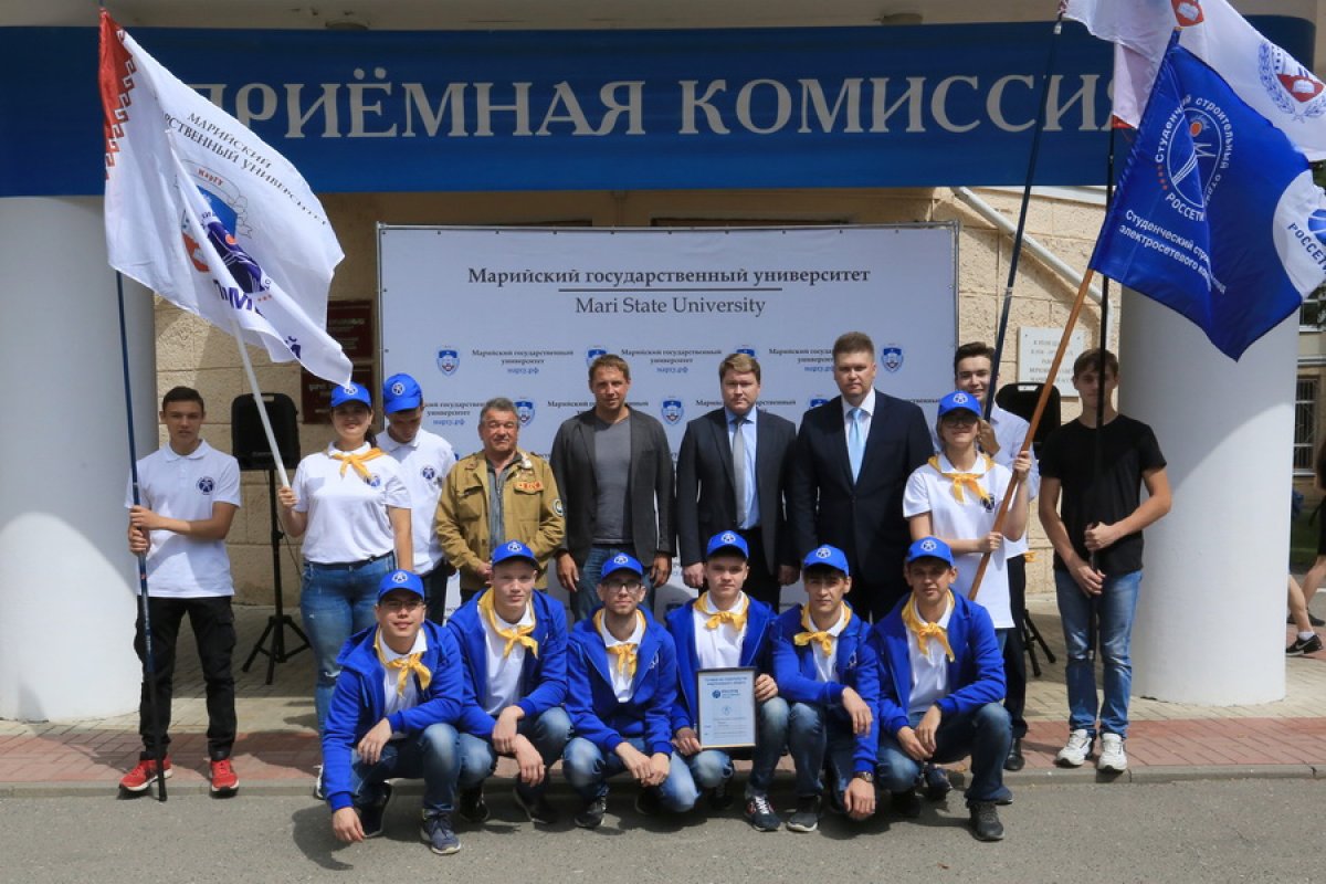 💡 Состоялась торжественная линейка, посвященная проводам студенческого трудового отряда «Прометей» 💡