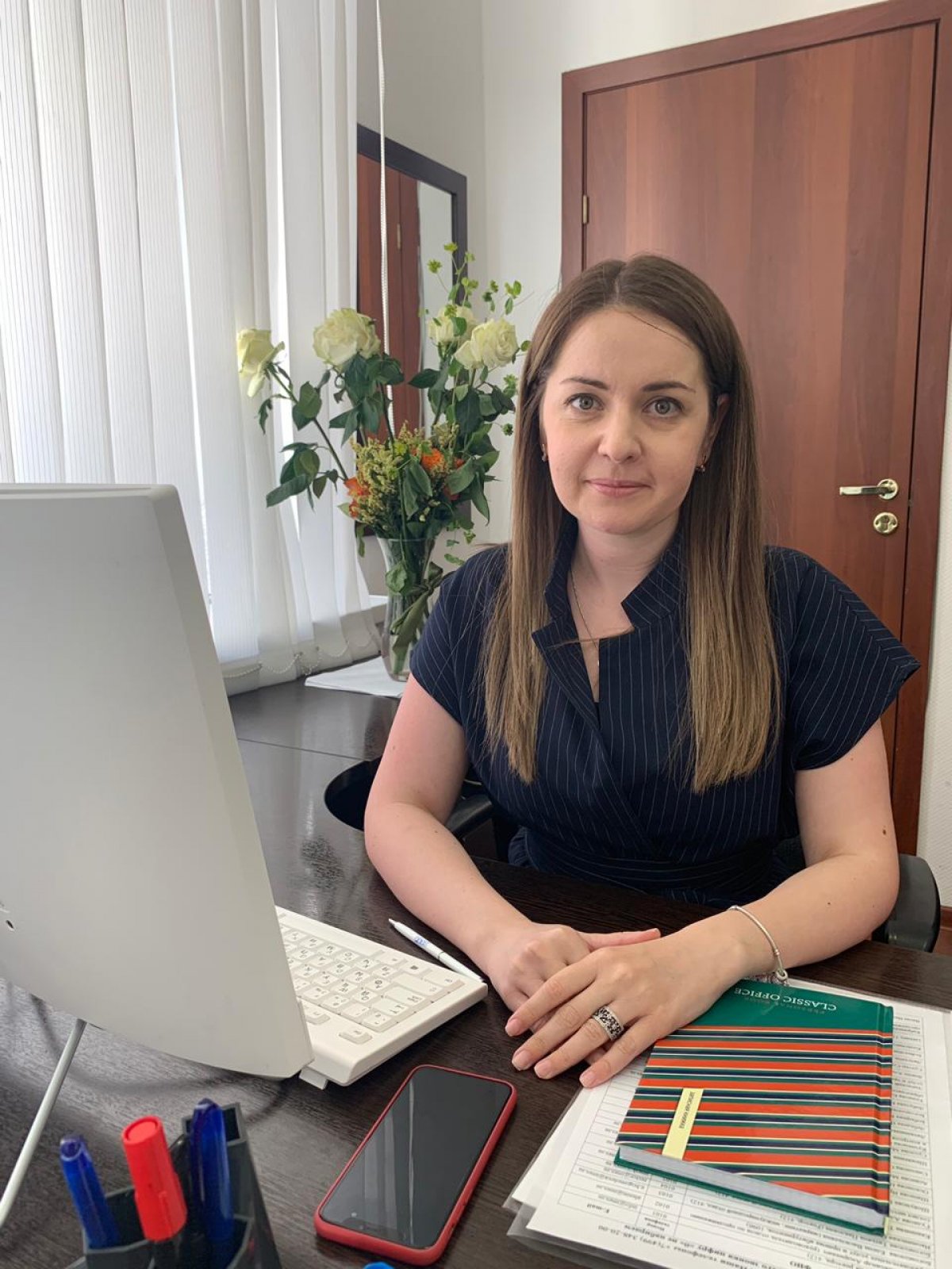 Сегодня мы взяли интервью у Анжелы Рамазановны Гусейновой, руководителя отдела по продвижению образовательных услуг и привлечению абитуриентов