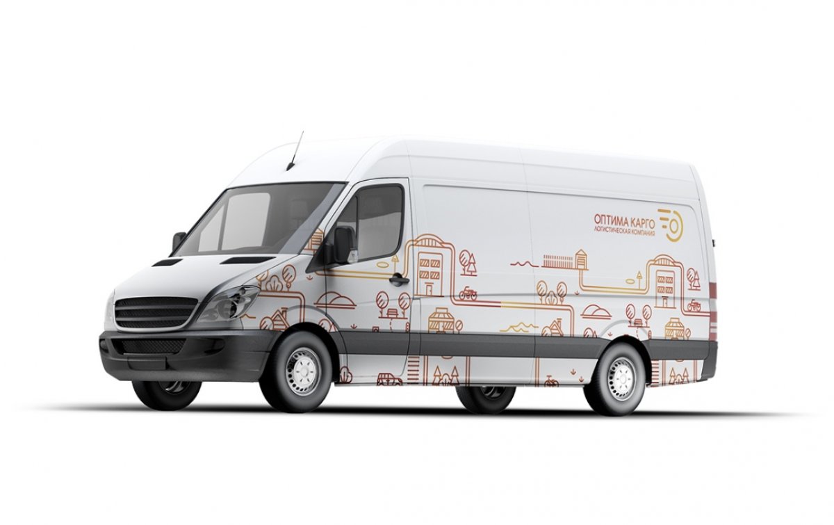 Сегодня показываем вам проект студентки факультета дизайна. Она сделала фирменный стиль для логистической компании