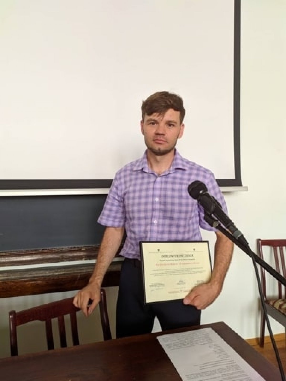 🎓Молодой ученый ЧГУ на стажировке в Польше