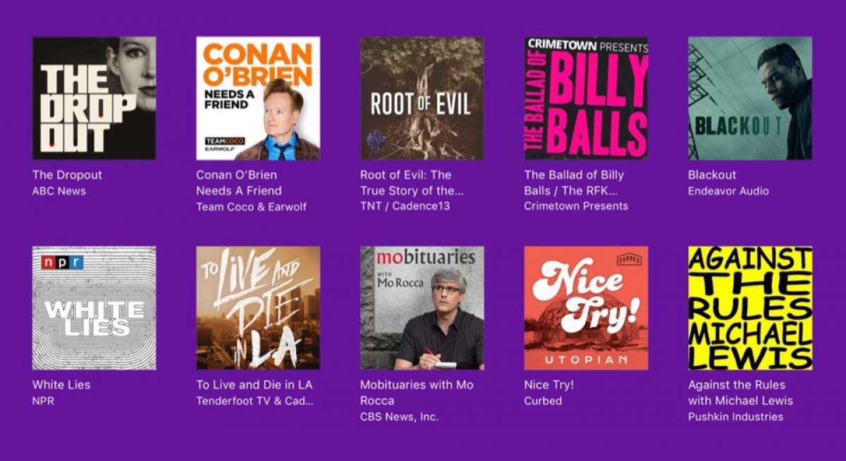 Топ-10 подкастов первой половины года – по версии Apple