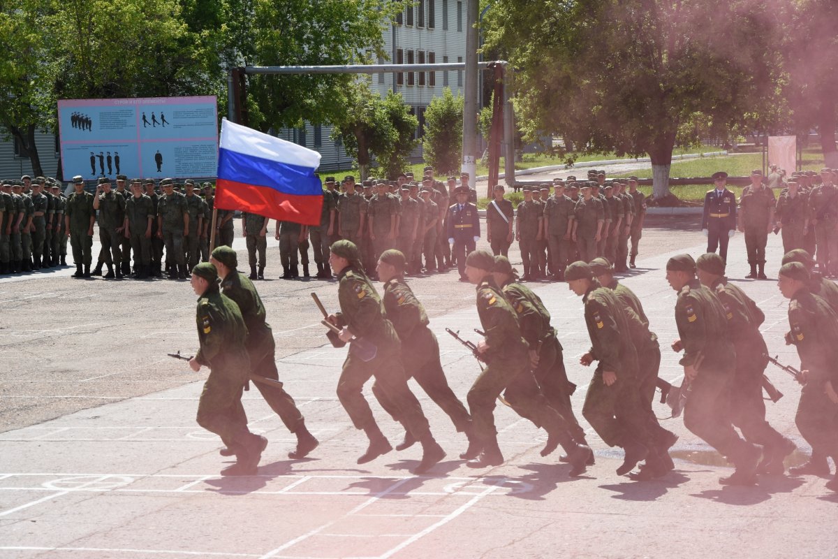 💫Выпускники военной кафедры возвращаются со сборов 💫