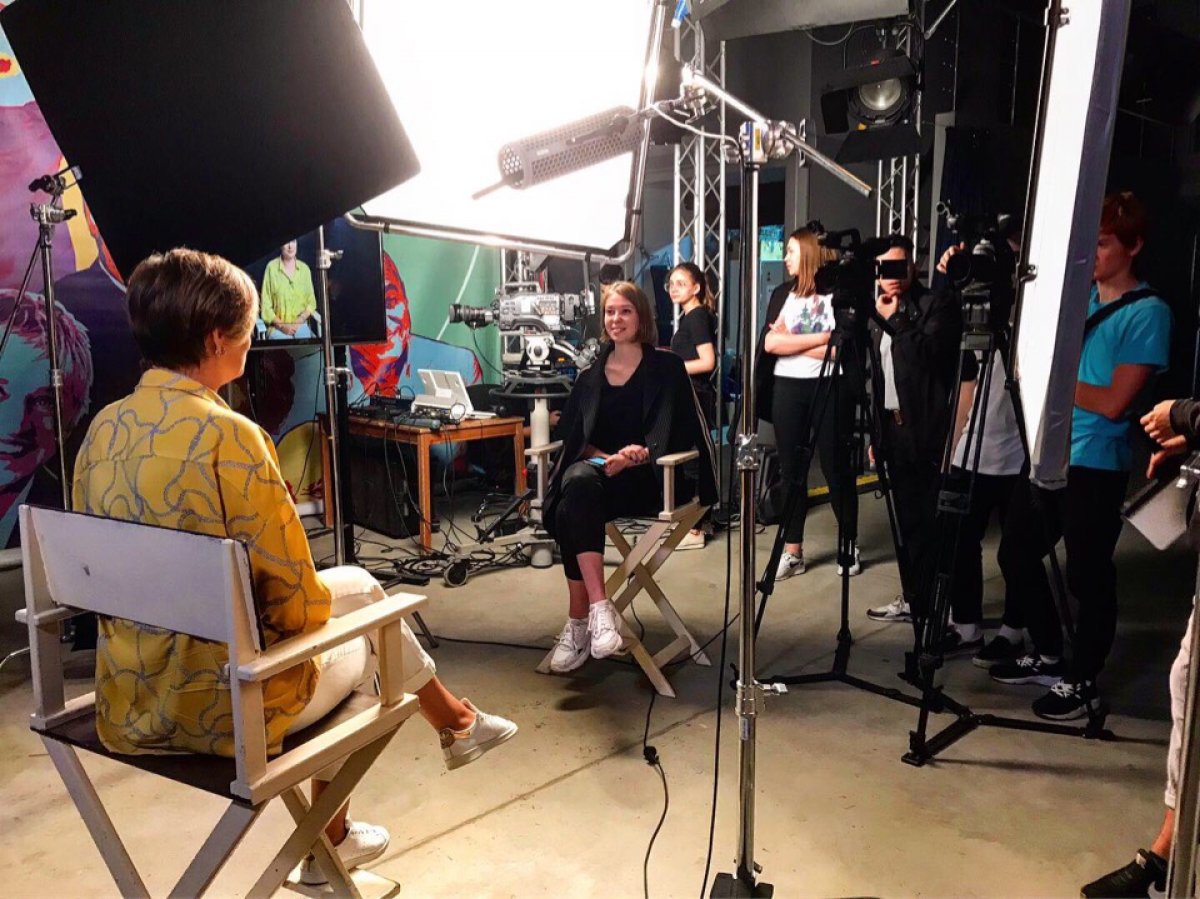 на журфак ГИТРа!🎤