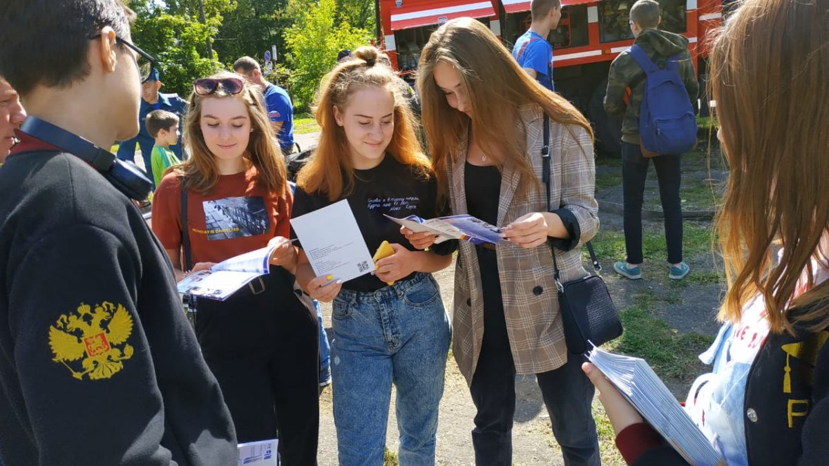 ✅24 августа 2019 года в рамках празднования Дня городского округа Мытищи в спортивном комплексе Российского университета кооперации прошла детская игровая программа «Фиксики – друзья пожарных»