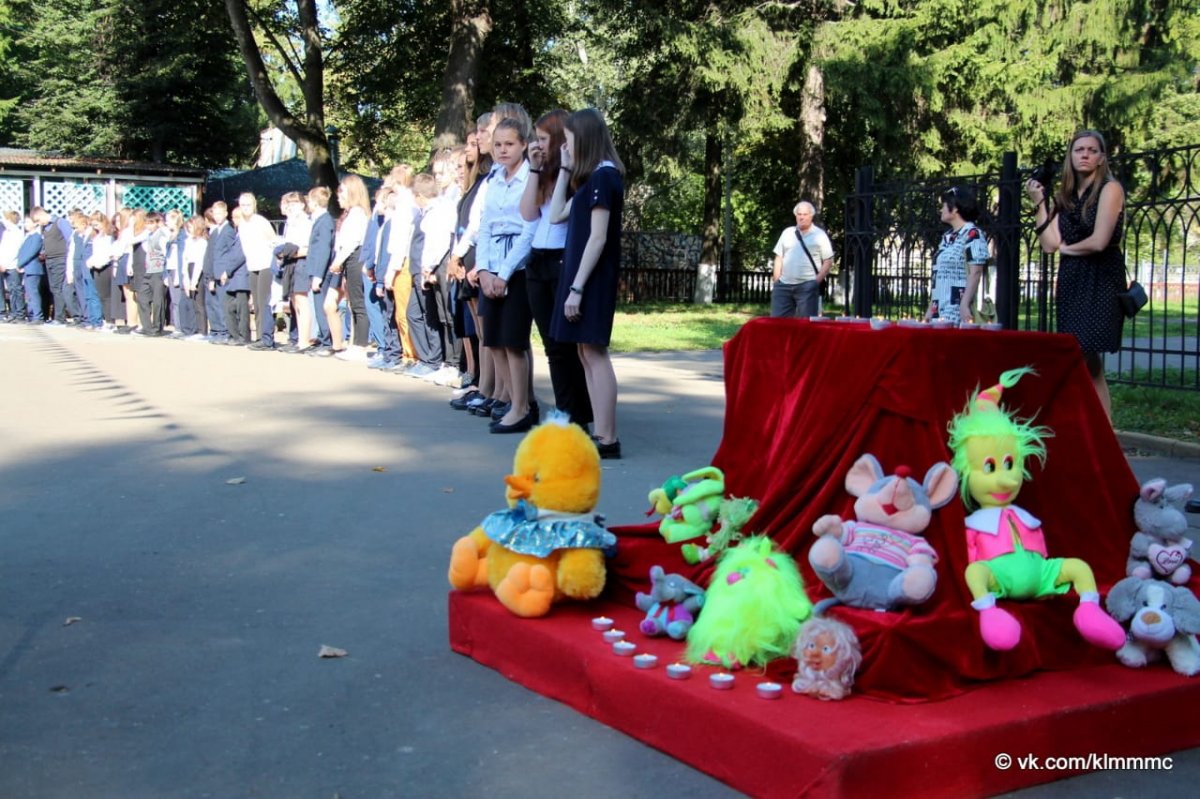 В День Солидарности в борьбе с терроризмом сегодня в Парке Мира прошла ежегодная акция «Во имя жизни». Она проводится в память о страшной трагедии в Беслане.