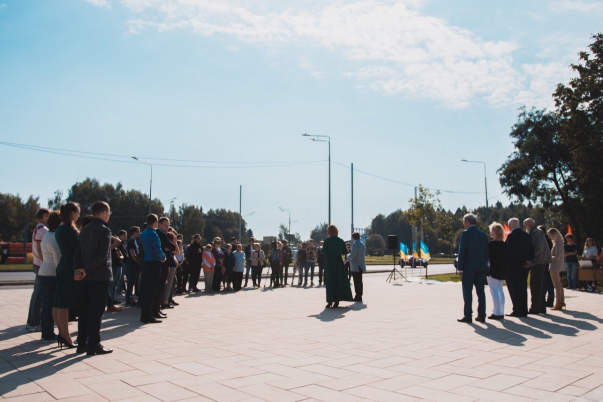 📌 А у нас еще одна важная и приятная новость: сегодня состоялось торжественное открытие стеллы «Мирный атом»