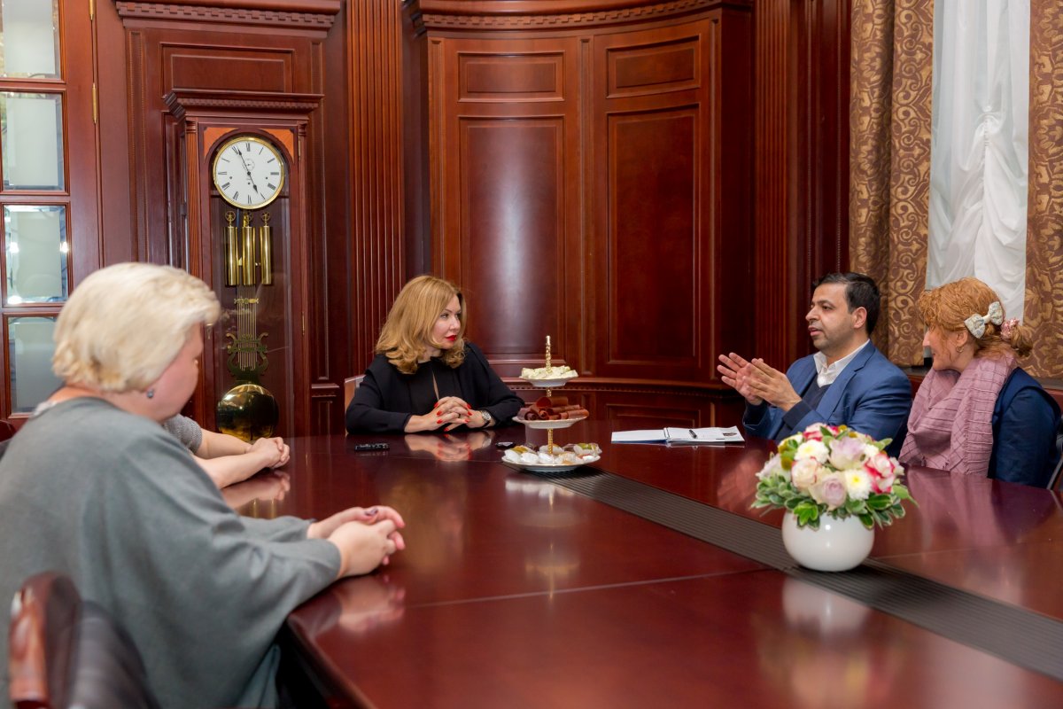 🇷🇺🇮🇷 Уже в 5 раз в Тимирязевке побывал почетный ректор института «Шакхес Паджух» Амир Махмудзаде, ставший настоящим другом нашего университета. Высокого гостя приняла ректор РГАУ–МСХА Валерия Чайка!