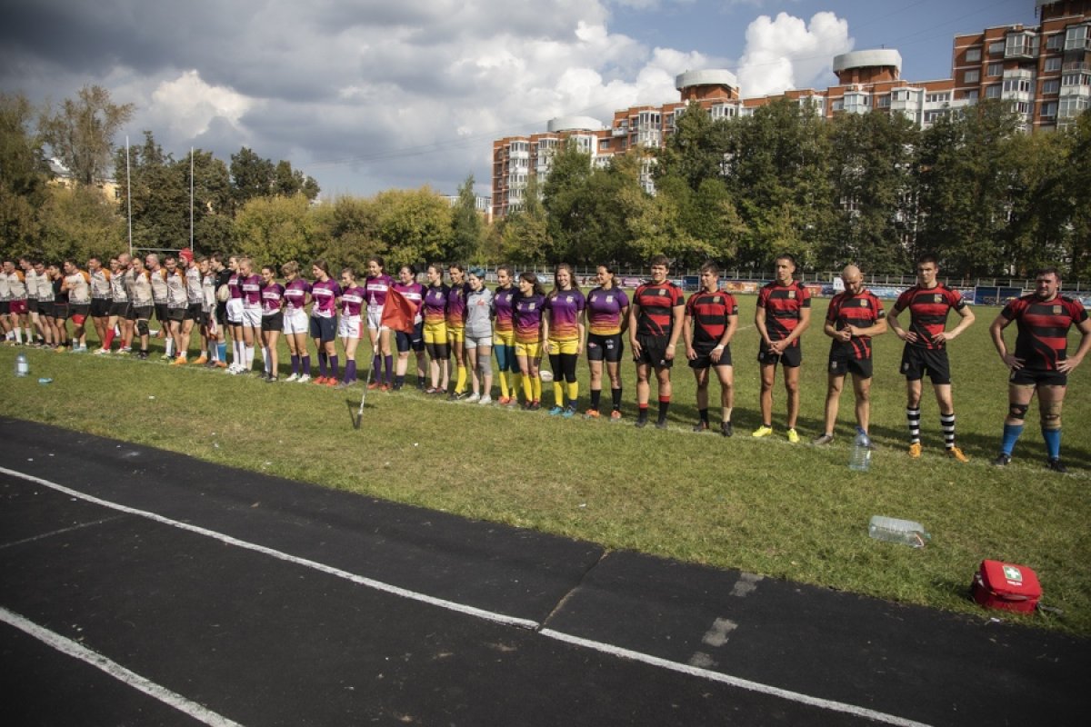 На стадионе "Фили" прошел ХI Московский турнир по регби