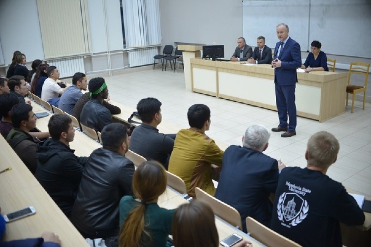 Стартовал адаптационный курс для иностранных студентов, которые поступили в Мордовский университет в 2019 году.