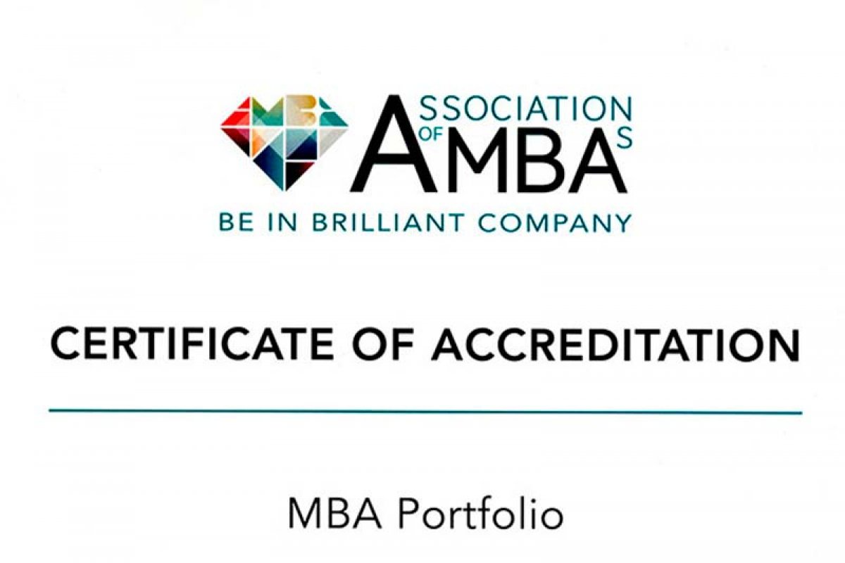 30 сентября Консультативный совет Ассоциации МВА (АМВА) принял решение об аккредитации программ МВА и Executive МВА Школы бизнеса и международных компетенций МГИМО сроком на пять лет