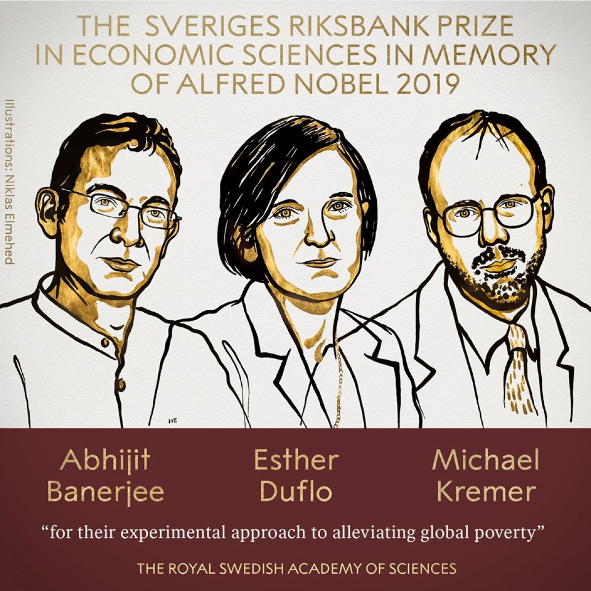 Нобелевскую премию по экономике в этом году получили Абхиджит Банерджи, Эстер Дюфло и Майкл Кремер за «экспериментальный подход к борьбе с бедностью».