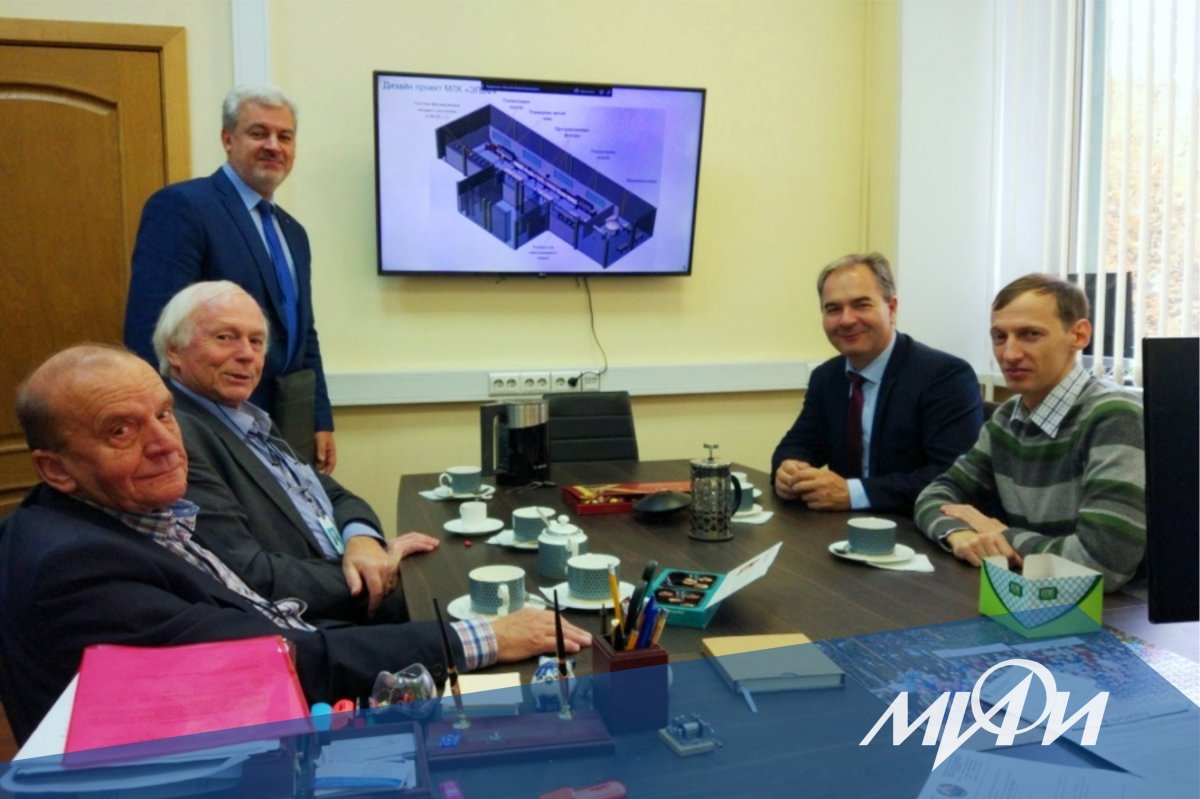 НИЯУ МИФИ посетил директор Института физики плазмы Чешской академии наук (IPP) Радомир Панек вместе с зарубежными профессорами НИЯУ МИФИ, работающими в Чехии — Яном Штокель и Гидо Ван Оостом. НИЯУ МИФИ посетил директор Института физики плазмы Чешской академии наук (IPP) Радомир Панек вместе с зарубежными профессорами НИЯУ МИФИ, работающими в Чехии — Яном Штокель и Гидо Ван Оостом.