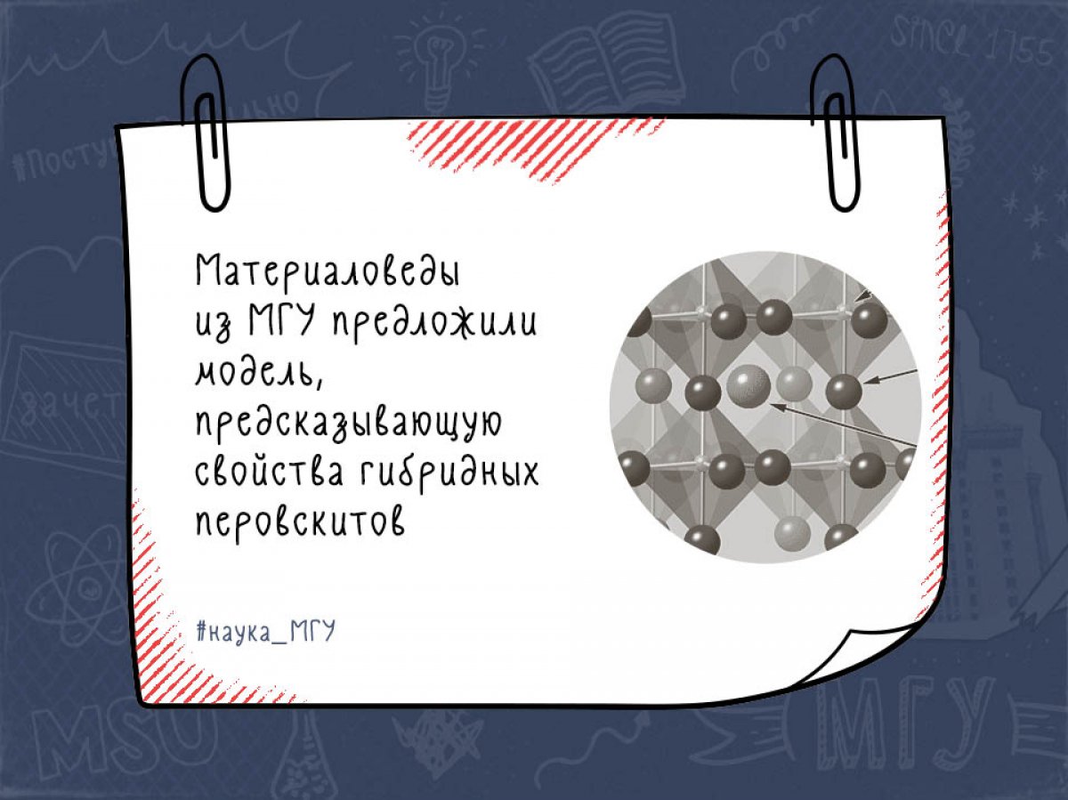 Варьируя соотношение различных элементов в таких перовскитах