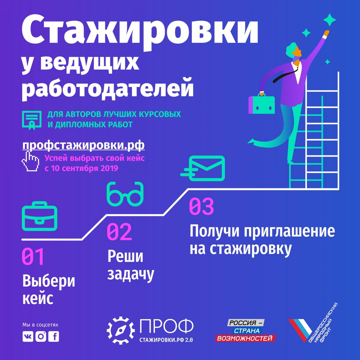 📌 Работодатель размещает кейсы на сайте конкурса;