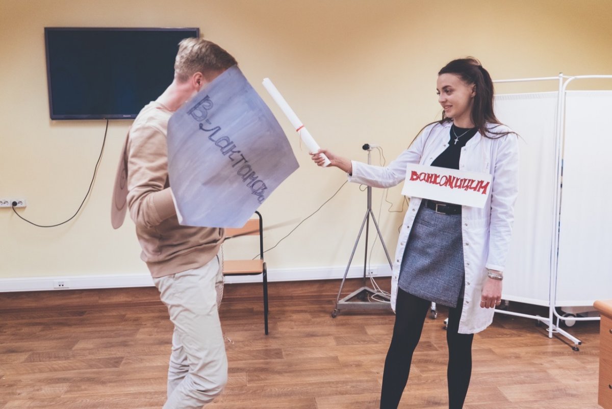 14 ноября 2019 года с большим успехом прошла внутривузовская олимпиада по рациональному применению антимикробных препаратов 14 ноября 2019 года с большим успехом прошла внутривузовская олимпиада по рациональному применению антимикробных препаратов