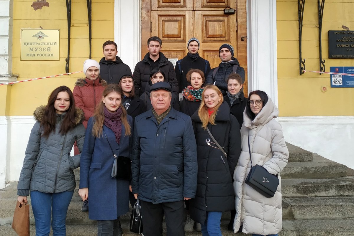 15 ноября со студентами группы 3116С Института управления и комплексной безопасности АГПС МЧС России после теоретической части