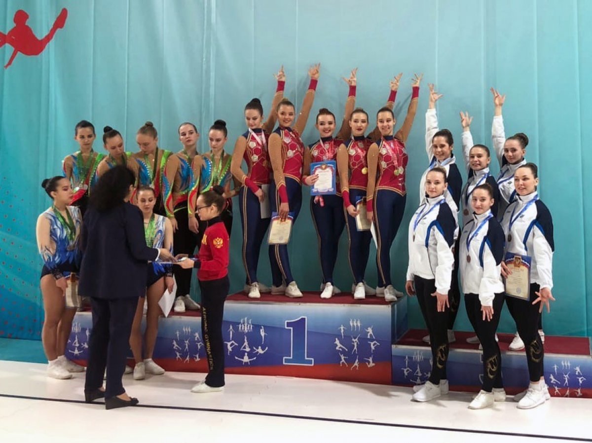 Поздравляем сборную ТПУ по спортивной аэробике!
