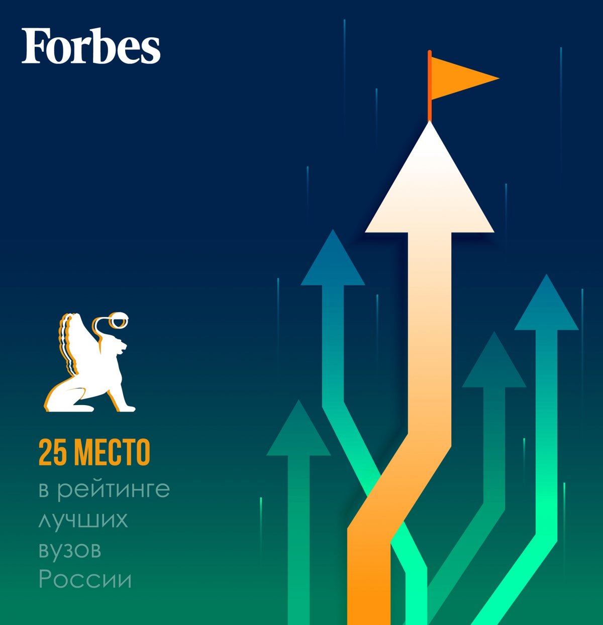 СПбГЭУ на 25 месте в рейтинге Forbes!