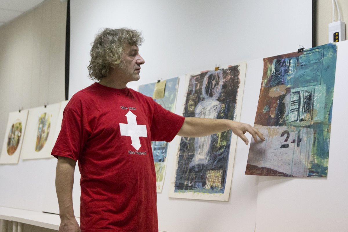 В B&D СОСТОЯЛАСЬ ЛЕКЦИЯ ХУДОЖНИКА И ИЛЛЮСТРАТОРА АЛЕКСЕЯ ОРЛОВСКОГО