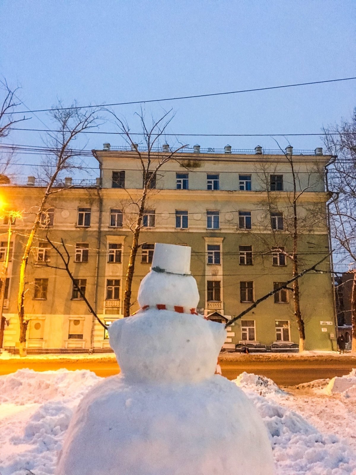 Даже снеговик признаёт, что Политех — лучше всех! 😀