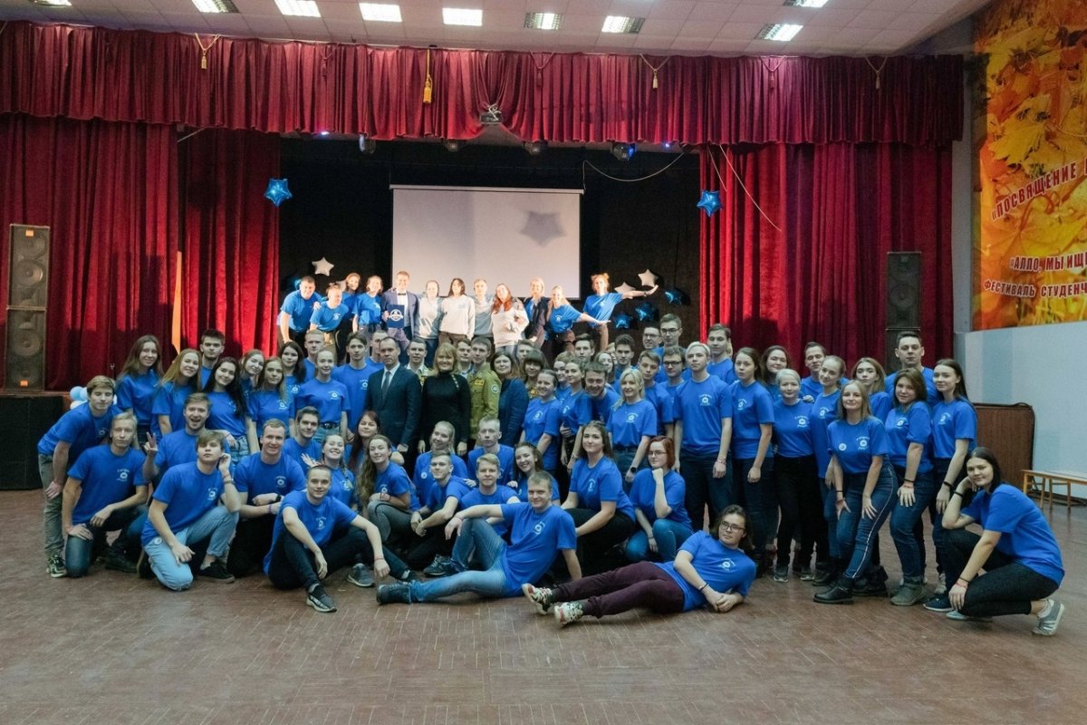 Студенты приняли участие в слете «Морозного десанта»