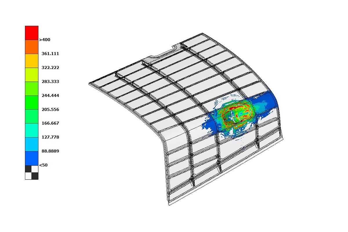 Учёные моделируют процесс попадания птицы в двигатель самолета Учёные моделируют процесс попадания птицы в двигатель самолета
