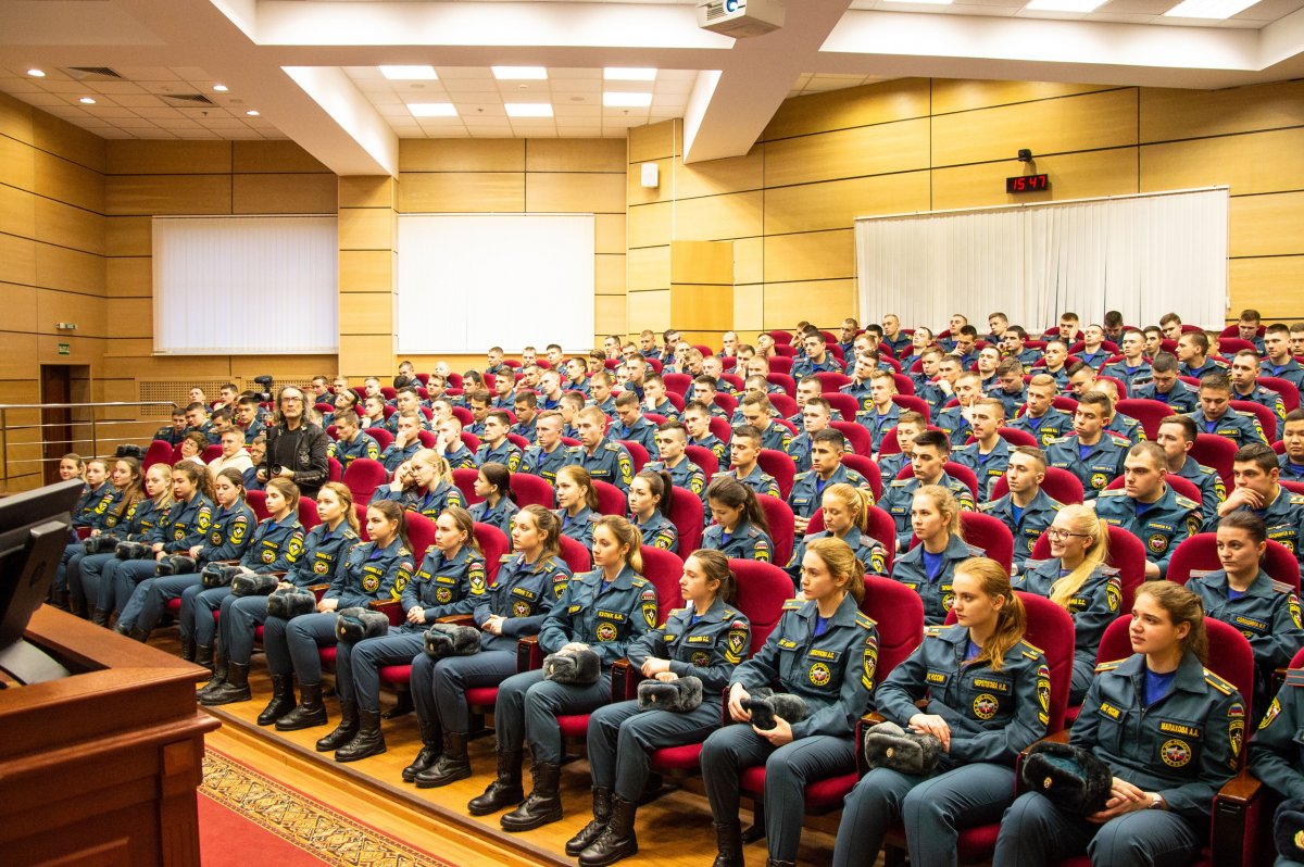 19 декабря в конференц-зале академии прошла встреча с участником Великой Отечественной войны