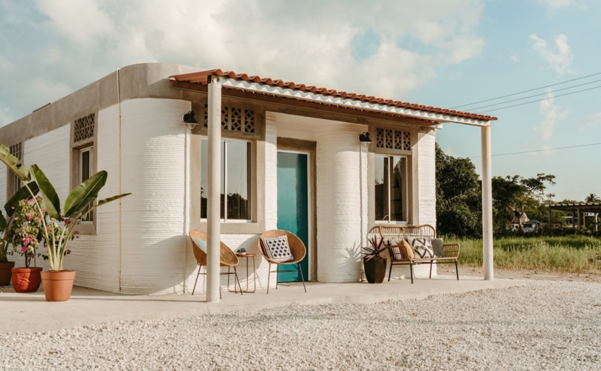 А вот так выглядит первая напечатанная на 3d-принтере деревня.