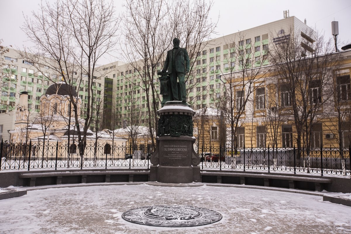 Зима в Сеченовском Университете ❄