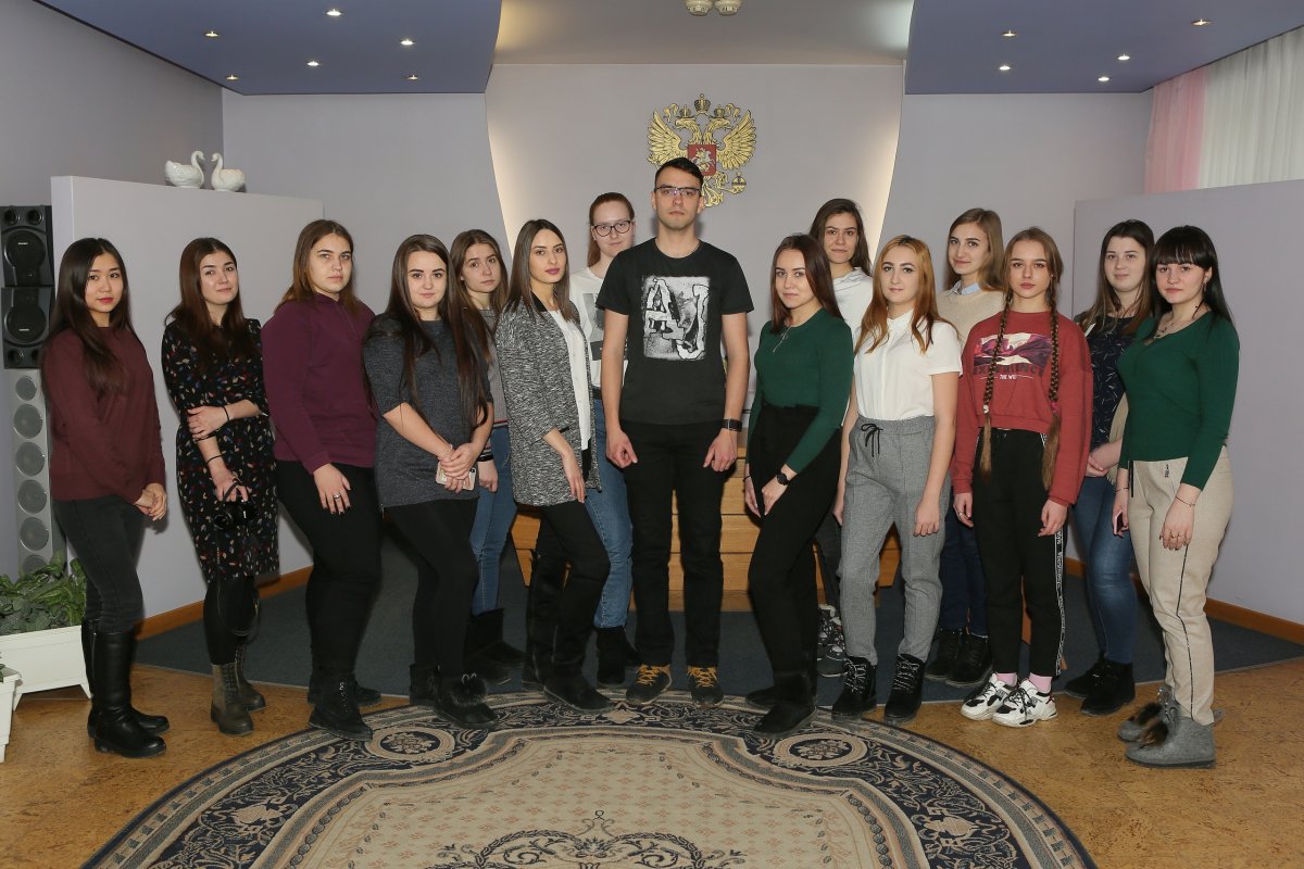 На прошлой неделе студенты нашего университета посетили ЗАГС Октябрьского административного округа г. Омска.