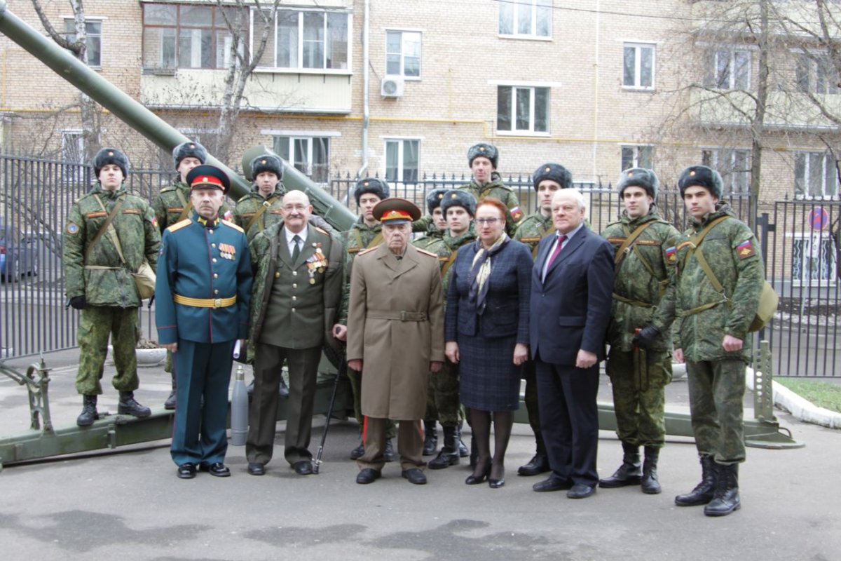 В Военном учебном центре Финансового университета прошло торжественное мероприятие, приуроченное ко Дню защитника Отечества.