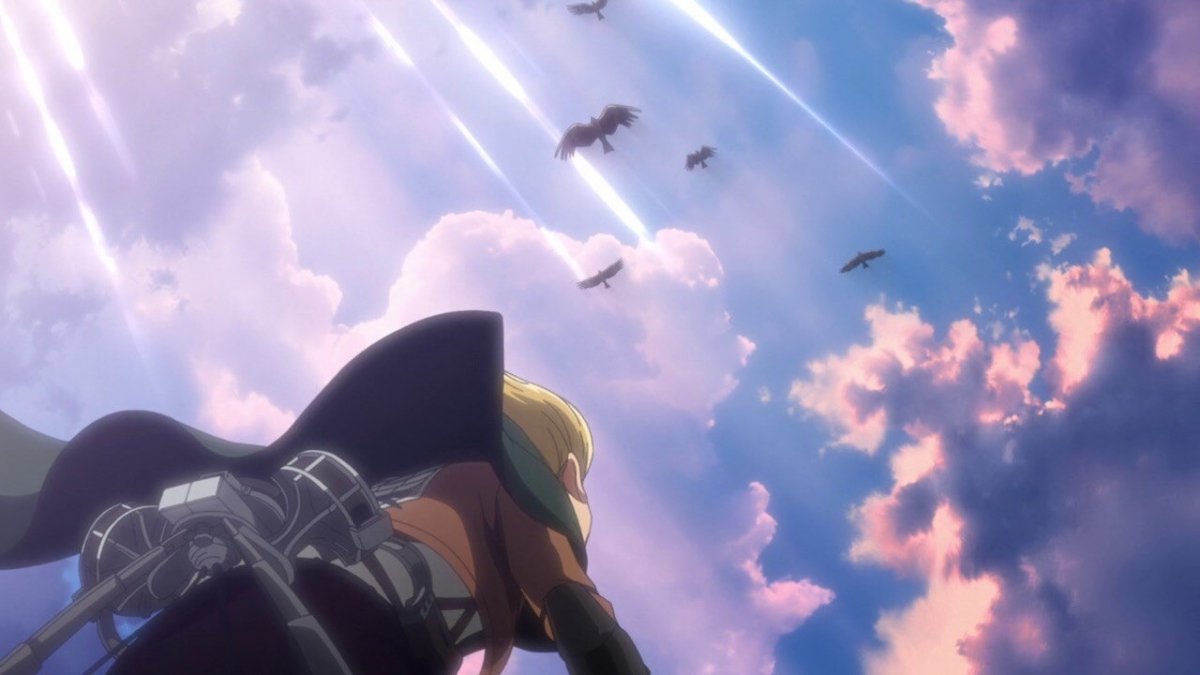 Прорисовка облаков в «Атаке титанов» как отдельный вид искуссства