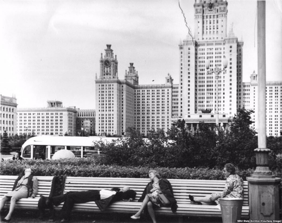 Фотография из 1950-х, сделанная одним из иностранных журналистов