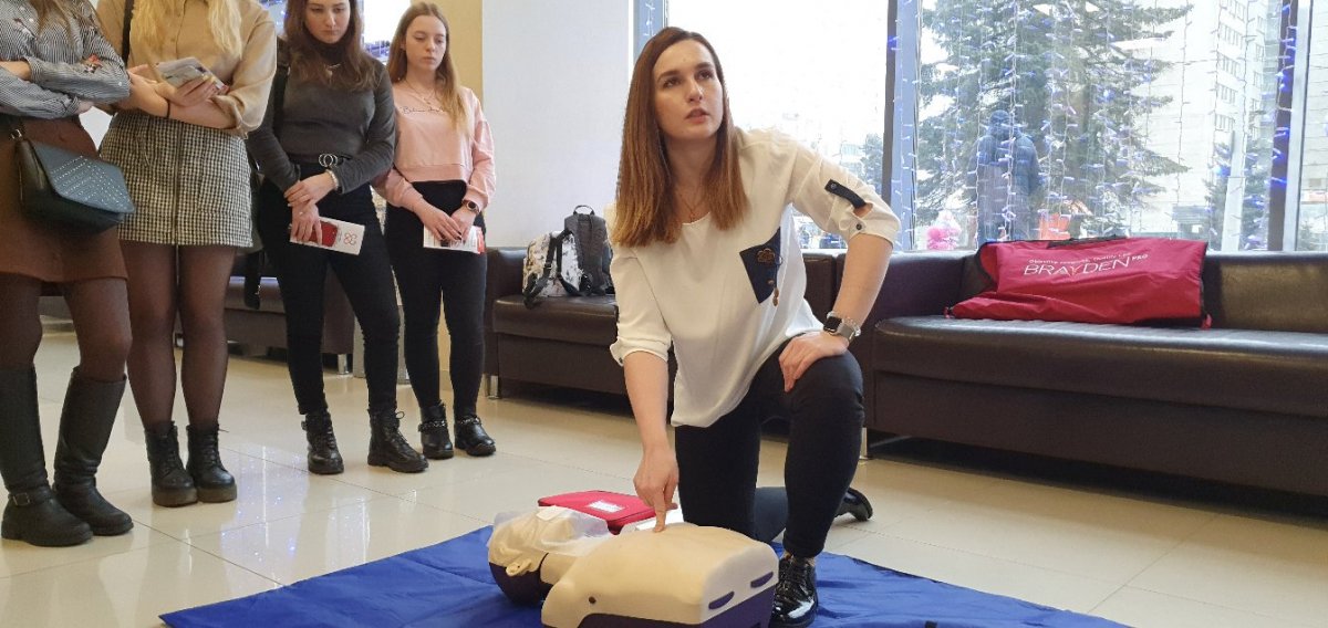 День открытых дверей в г. Владимир обьявляется открытым. Ждем будущих студентов)))) Мастер-класс по сердечно-легочной реанимации