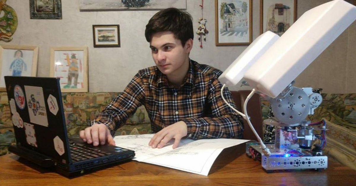 Московский школьник создал гаджет для поиска пропавших