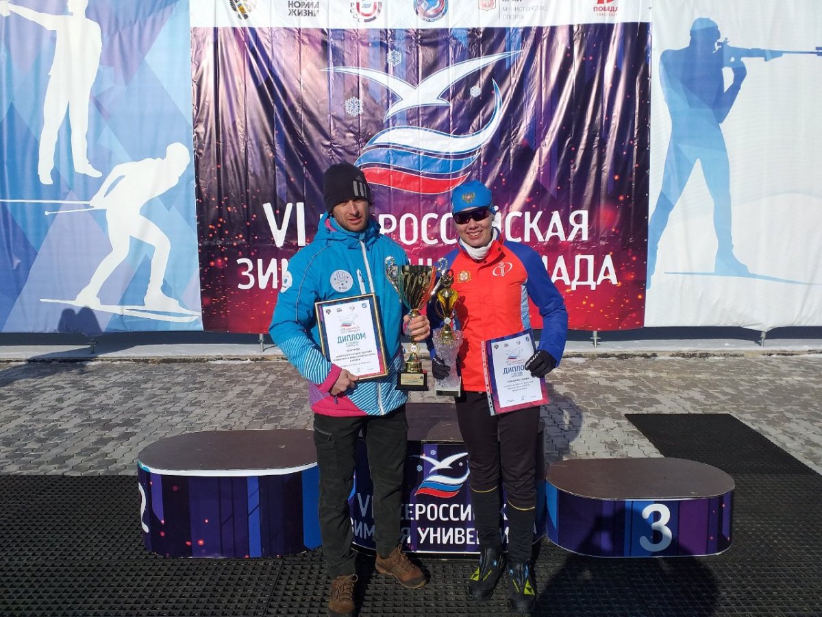 Биатлонистка СибГУФК Софья Ленькова оформила золотой дубль в Красноярске 🥇