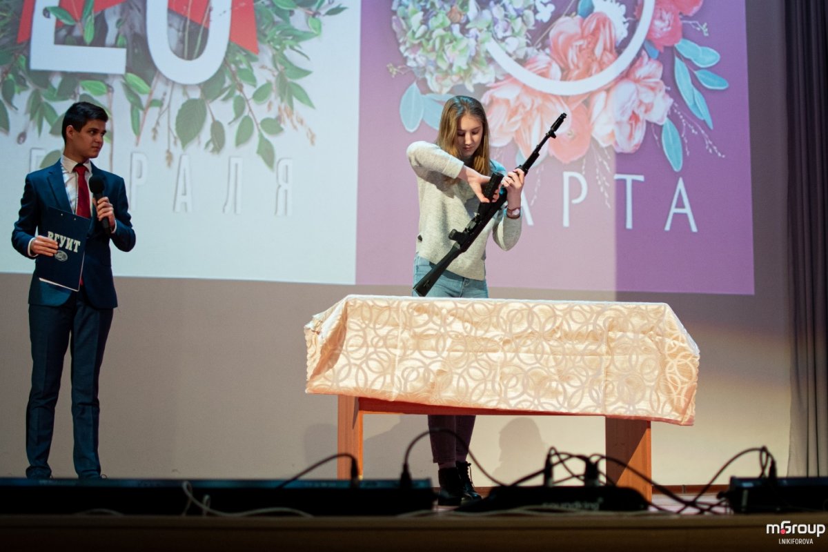 📅 3 марта в большом актовом зале прошел концерт, посвященный Дню защитника Отечества и Международному женскому дню.