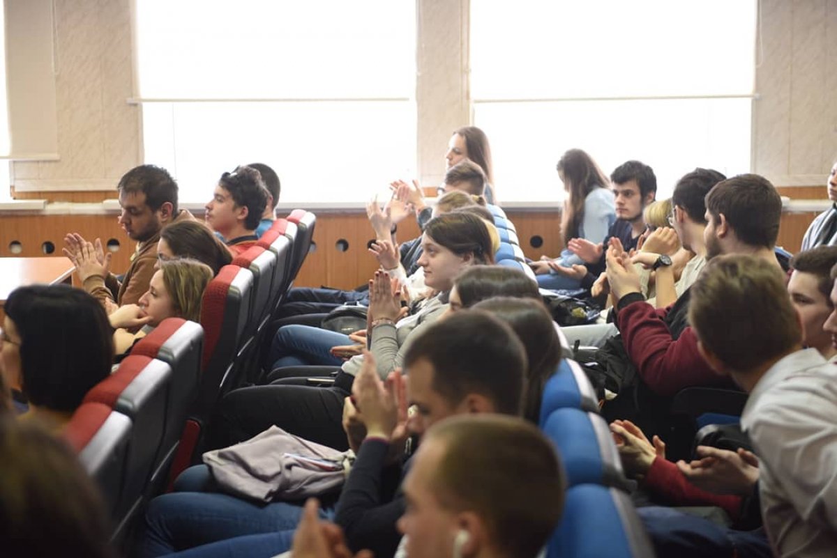 Сегодня в нашем университете прошла открытая лекция Академика РАН