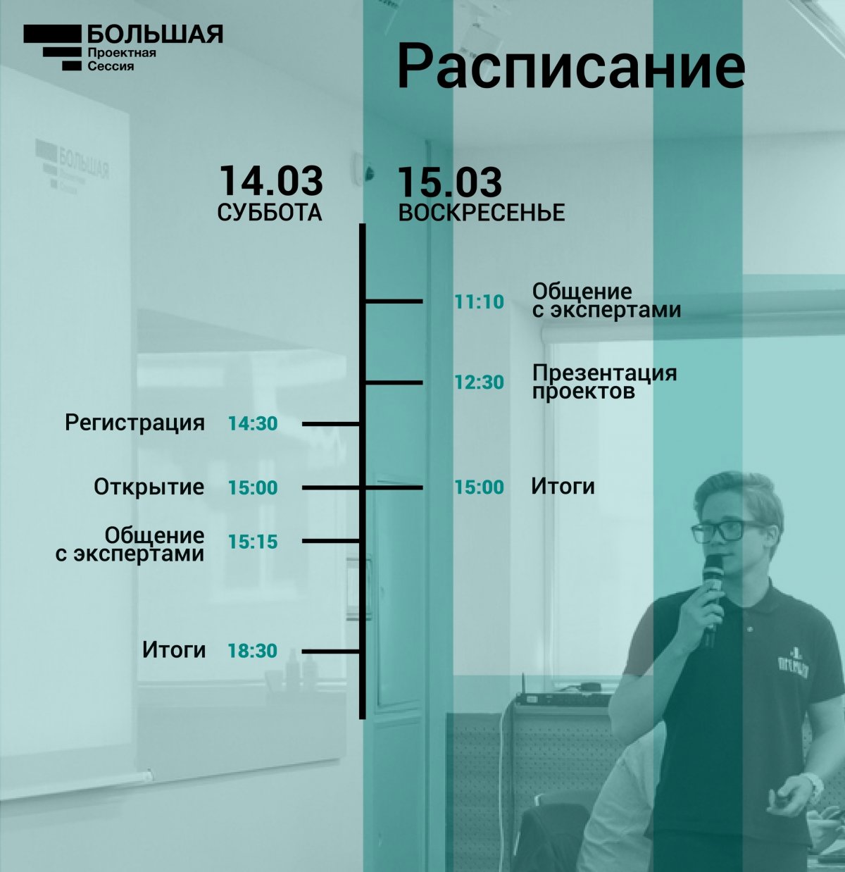 Проверь свою идею на прочность на Большой проектной сессии 14 и 15 марта!