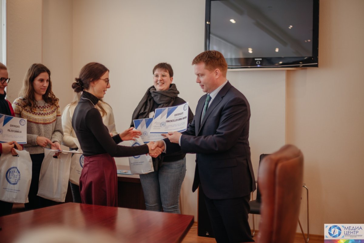 🌐 В марте 2020 года пять студенток из университета Пассау (Германия) проходили курсы русского языка на базе ИвГУ.