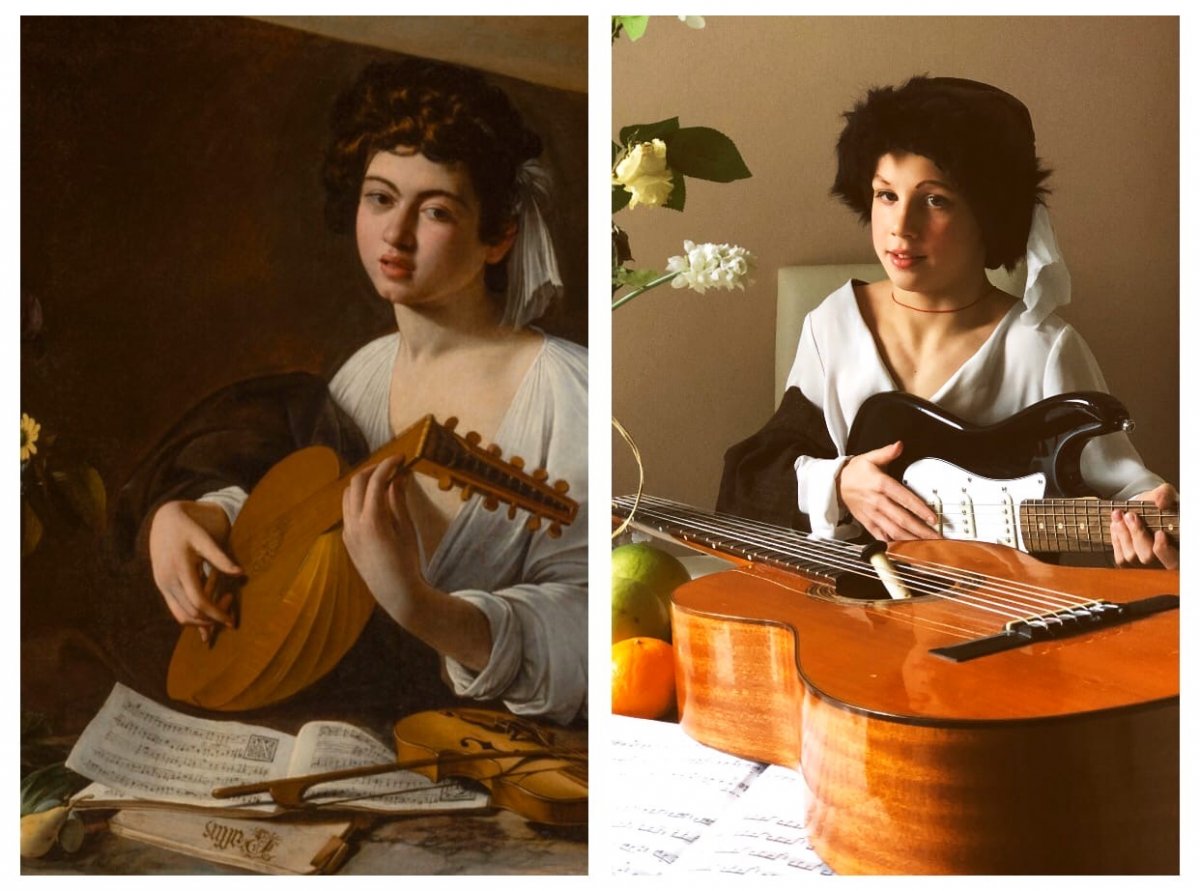 Социальные сети захватил флешмоб, в котором люди копируют известные картины 👩🎨 Социальные сети захватил флешмоб, в котором люди копируют известные картины 👩🎨