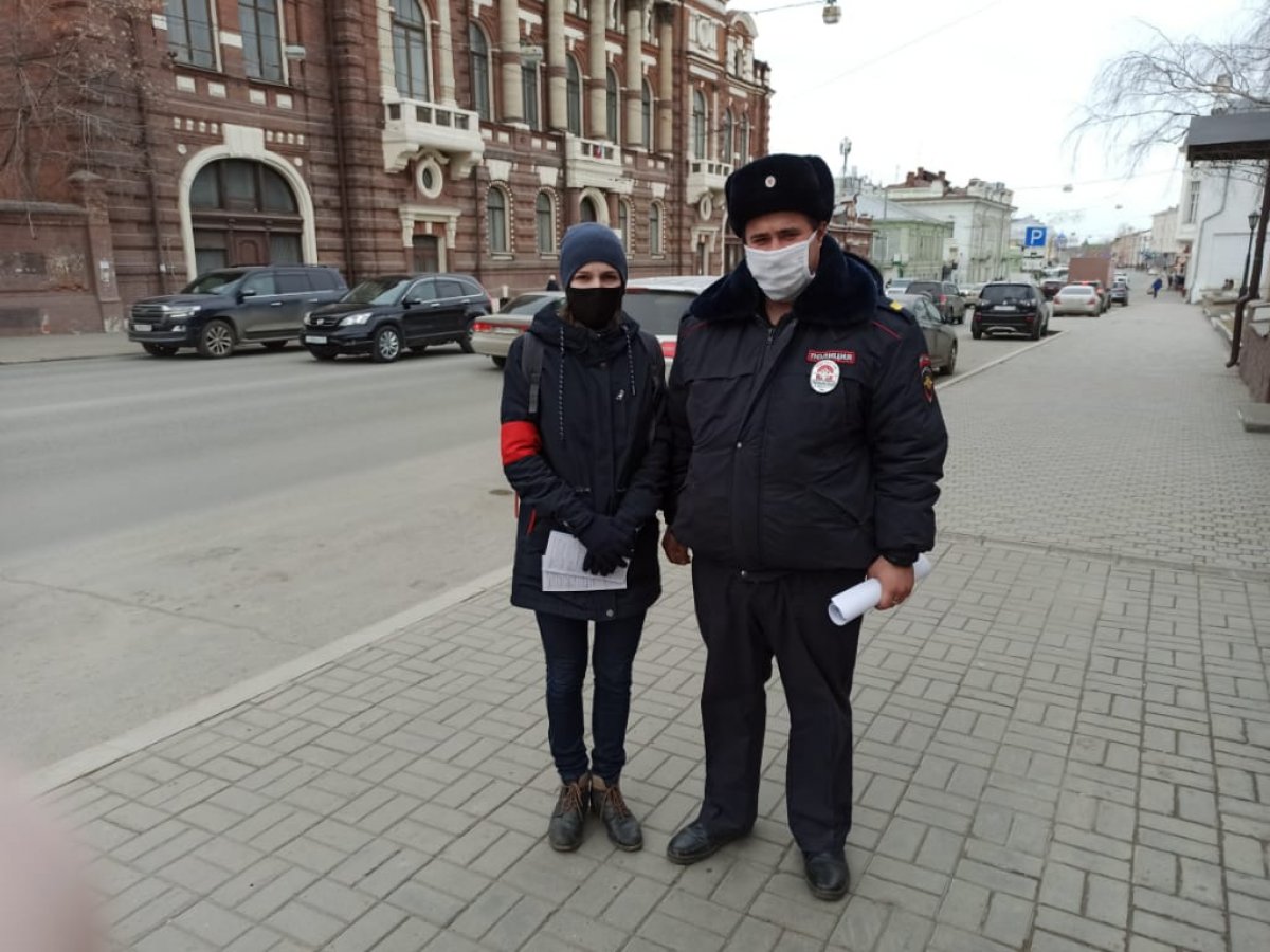 Студенты ТГПУ помогают полиции патрулировать городские улицы 👮‍♂