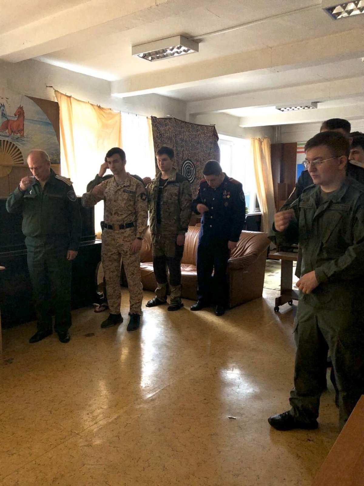 В Казачьем храме проходит молебен о прекращении эпидемии с онлайн трансляцией