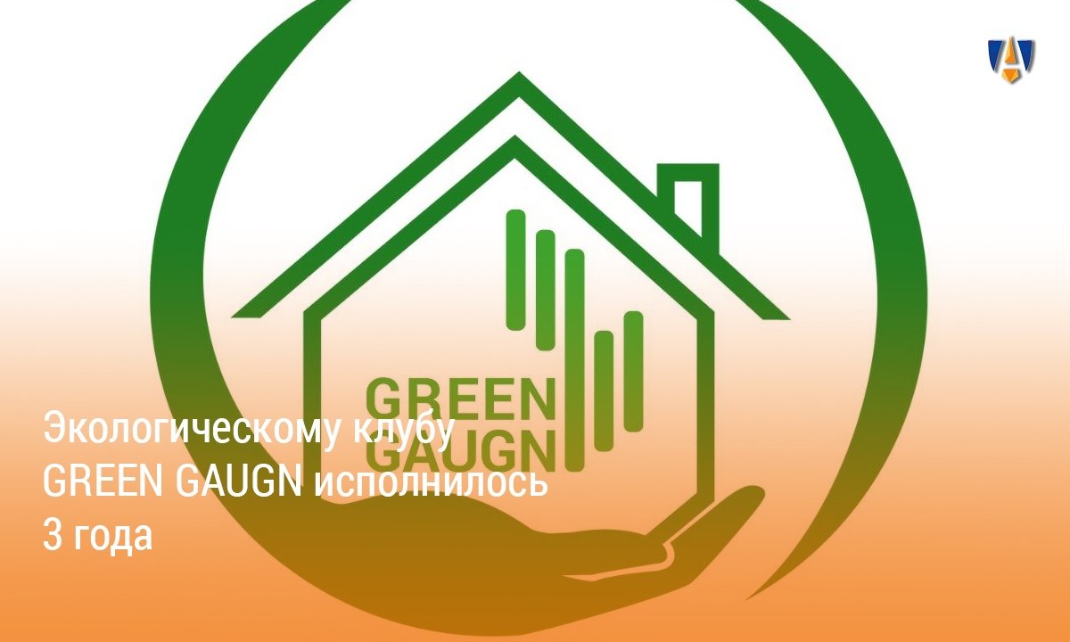 GREEN GAUGN 3 ГОДА |