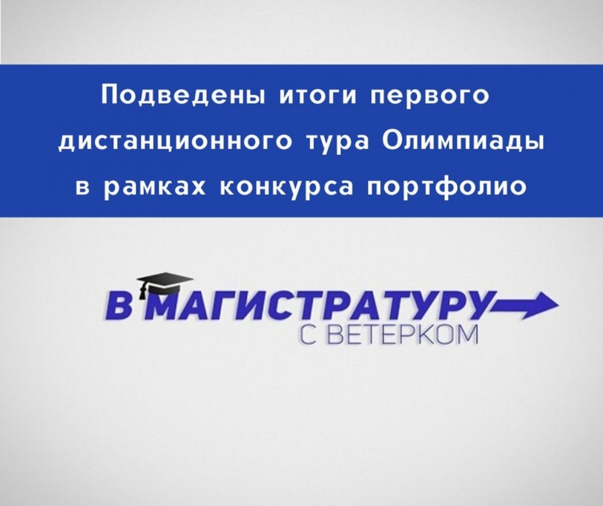 Завершился дистанционный тур Олимпиады для поступающих в магистратуру по направлению 38.04.02 «Менеджмент» в рамках конкурса портфолио