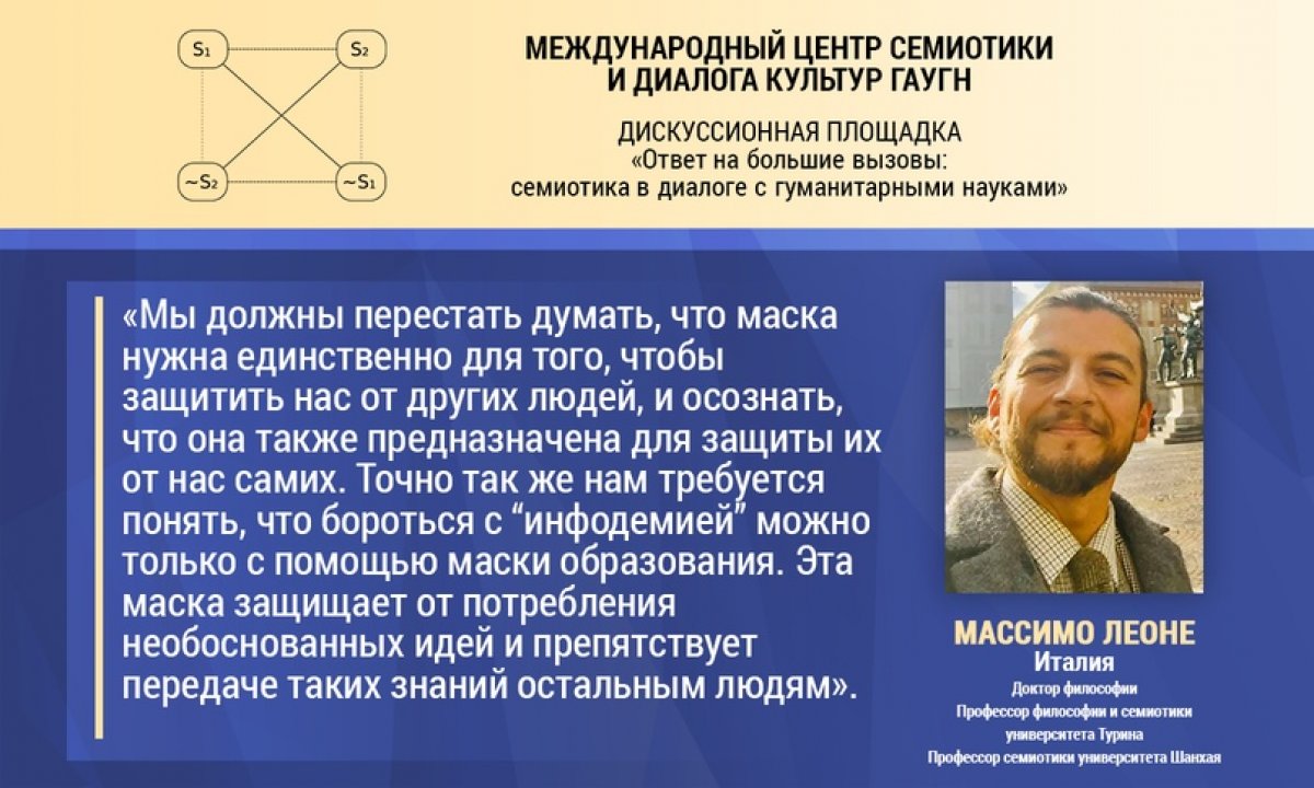 СЕМИОТИКА В ГАУГН |