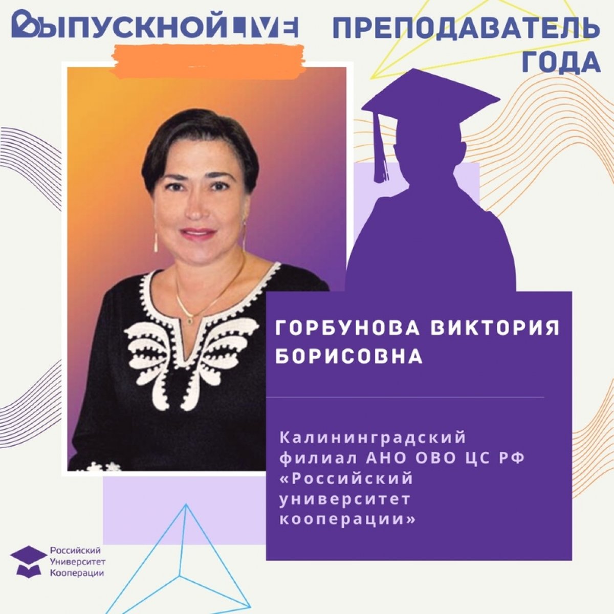 В рамках "Всероссийского выпускного в социальных сетях" мы ввели новую рубрика "Выпускник года". Однако, не стоит забывать о том, что успех выпускника, во многом, зависит от наставника. В рамках "Всероссийского выпускного в социальных сетях" мы ввели новую рубрика "Выпускник года". Однако, не стоит забывать о том, что успех выпускника, во многом, зависит от наставника.