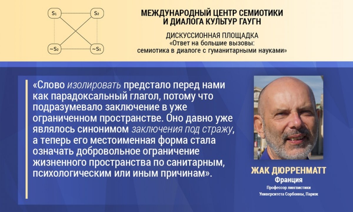 СЕМИОТИКА В ГАУГН |