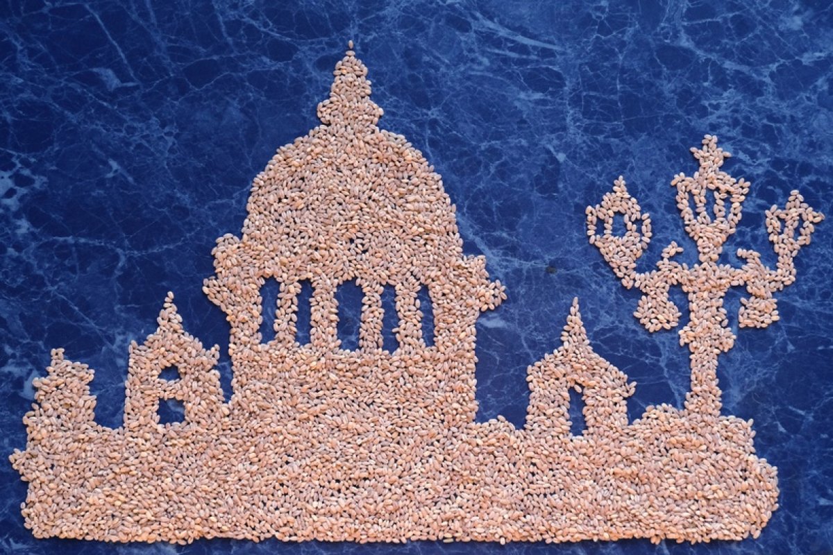 Заскучавшая в самоизоляции студентка Анастасия Котюк занялась необычным творчеством и стала рисовать главные достопримечательности Петербурга из круп Заскучавшая в самоизоляции студентка Анастасия Котюк занялась необычным творчеством и стала рисовать главные достопримечательности Петербурга из круп