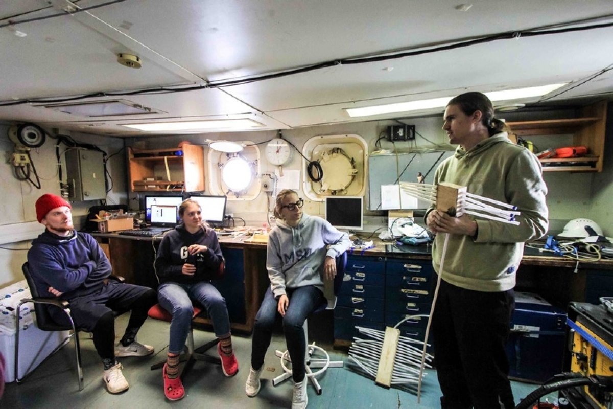 Первая неделя на борту плавучего университета МГУ 🚢